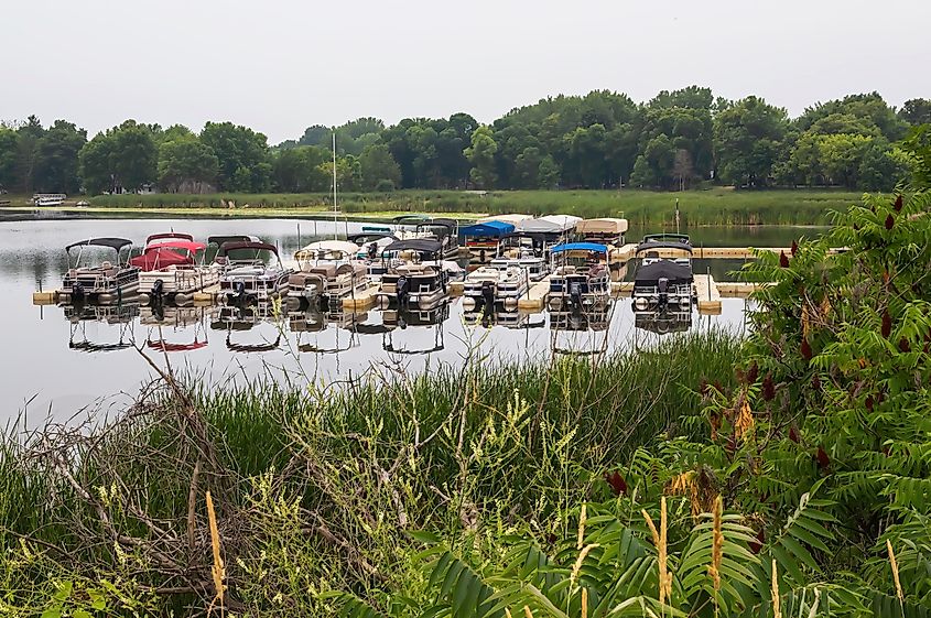 South Center Lake in Lindstrom, Minnesota