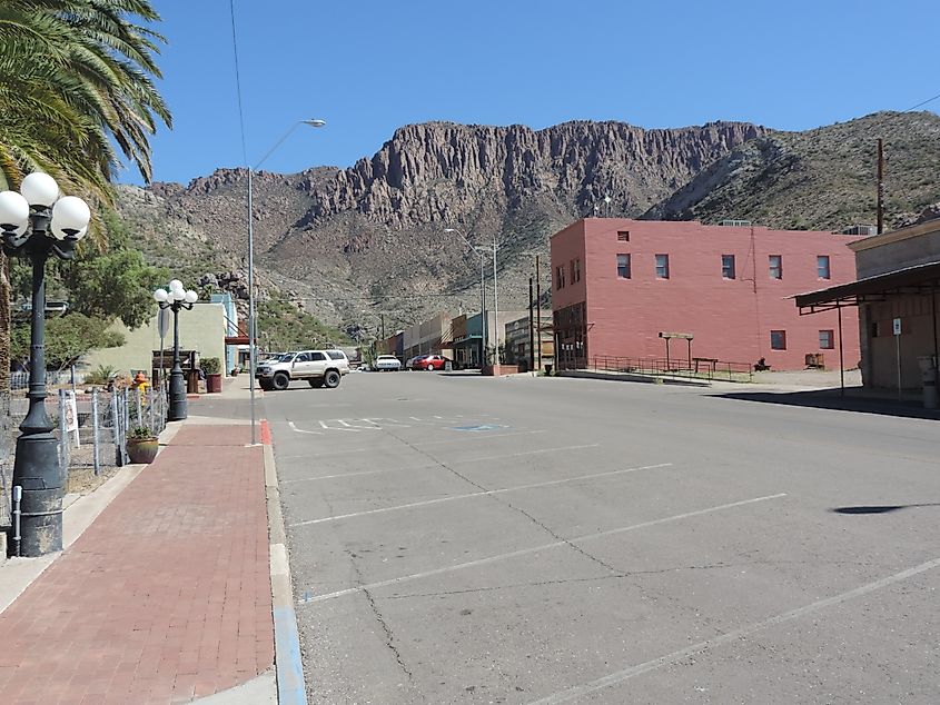 Main Street, Superior, Arizona.