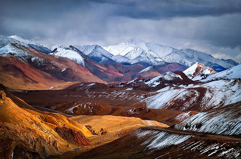 Зима в Таджикистане