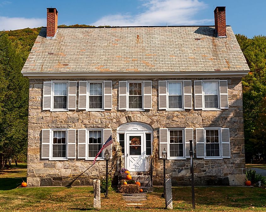 The Stone House bed and breakfast in the Stone Village in North Chester, Vermont