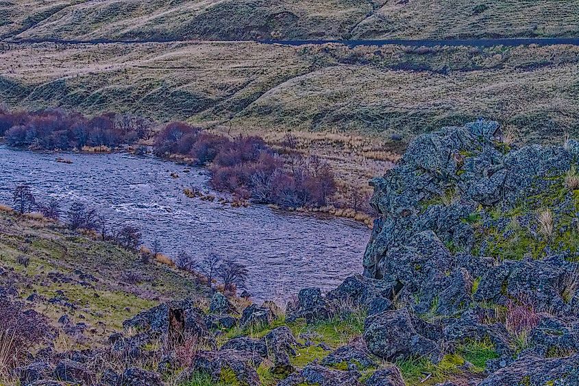 The Lower Deschutes, a Wild and Scenic River, Oregon.
