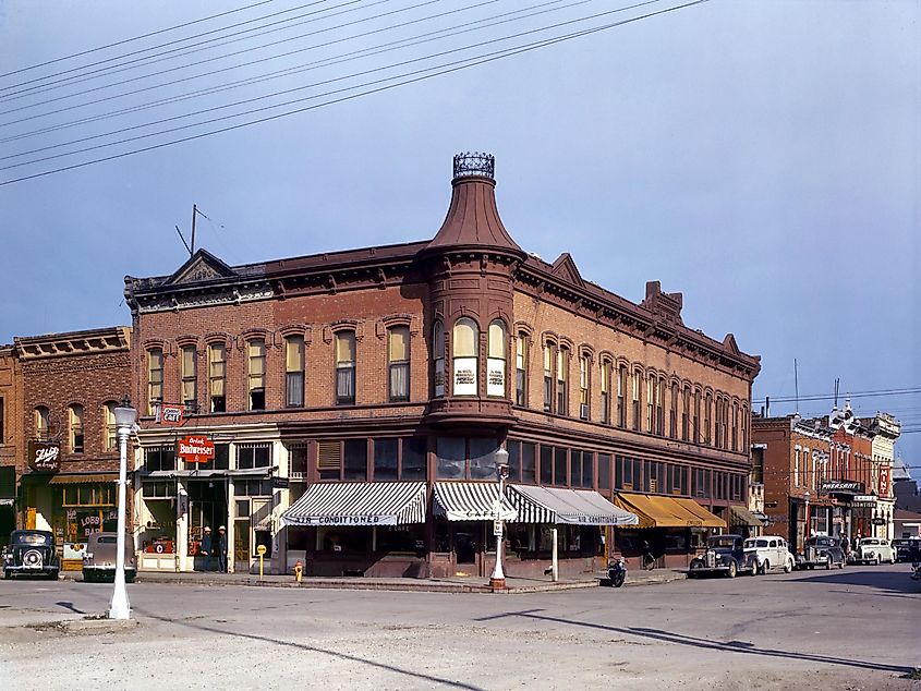 Southeast Corner of the intersection of Bannack and Montana Streets, Dillon, Montana