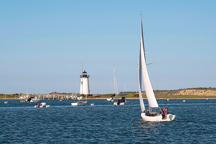 Sailing in edgartown