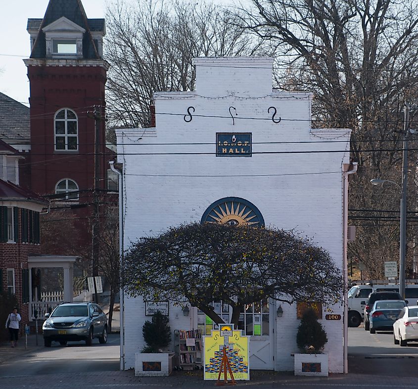The Shepherdstown Public Library in Shepherdstown, West Virginia.