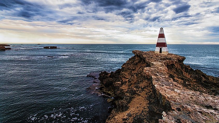 Robe obelisk, South Australia.
