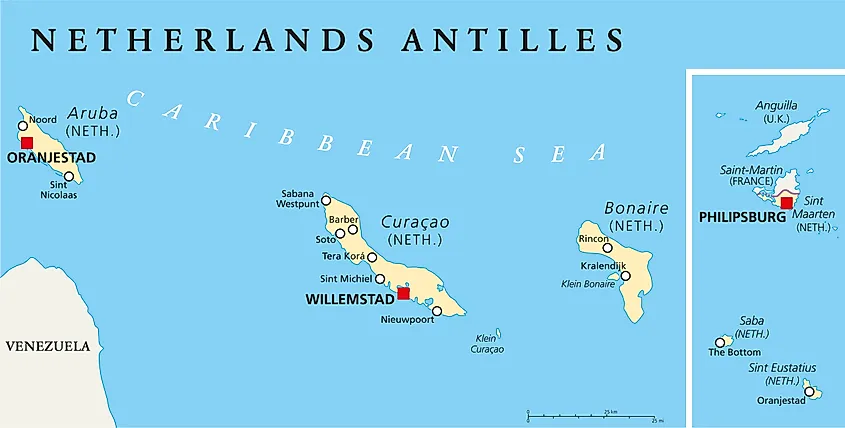 lesser antilles countries