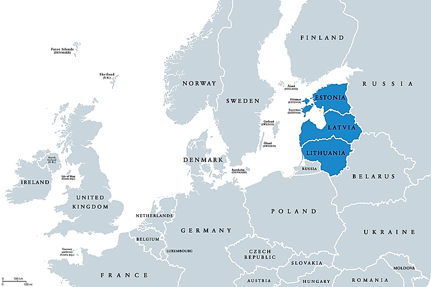 The Countries Of Northern Europe - WorldAtlas