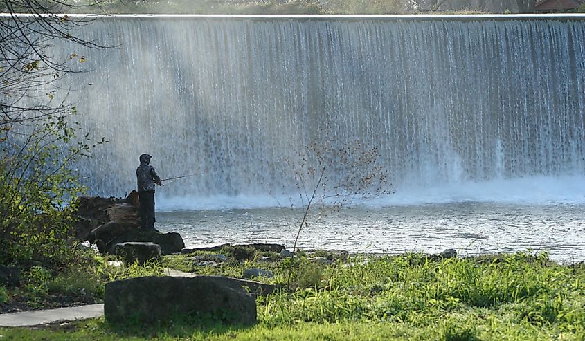 Dam in Lanesboro Minnesota.