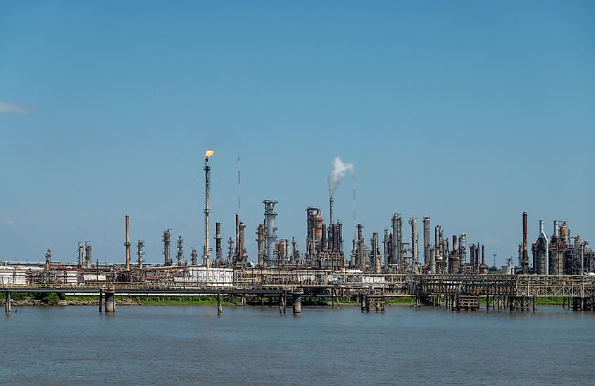 Louisiana oil rig