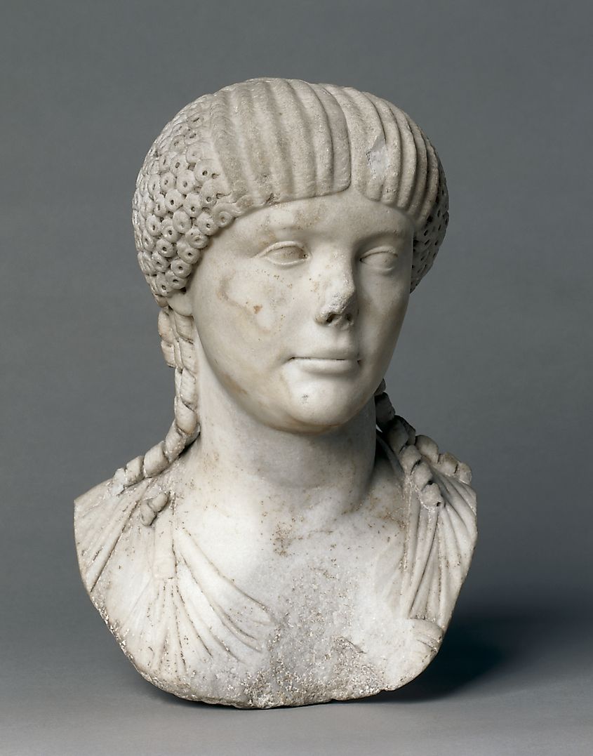 Bust of Octavia, Cleveland Museum of Art.