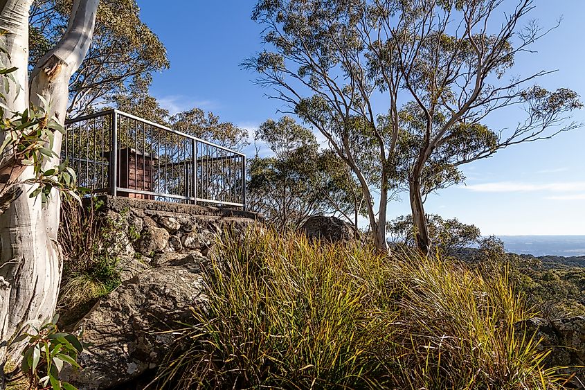 Camel's Hump in Mount Macedon, Victoria.