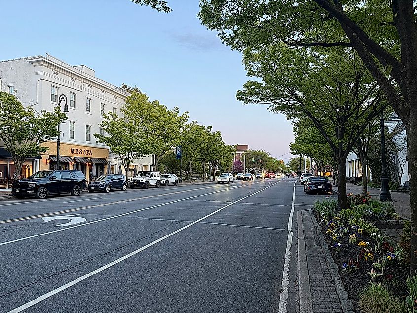 Franklin Ave. in Garden City, New York.