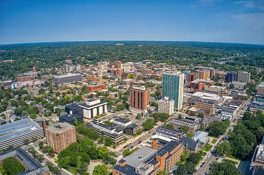 Ann Arbor, Michigan - WorldAtlas