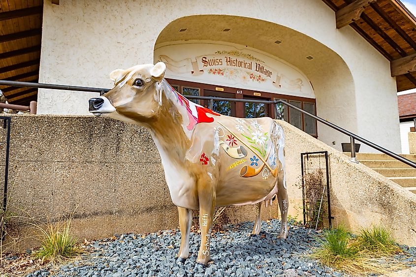 Swiss Historical Village in New Glarus, Wisconsin