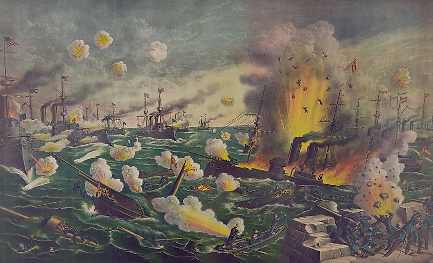 The Battle of Manila Bay by Everett Collection via Shutterstock.com