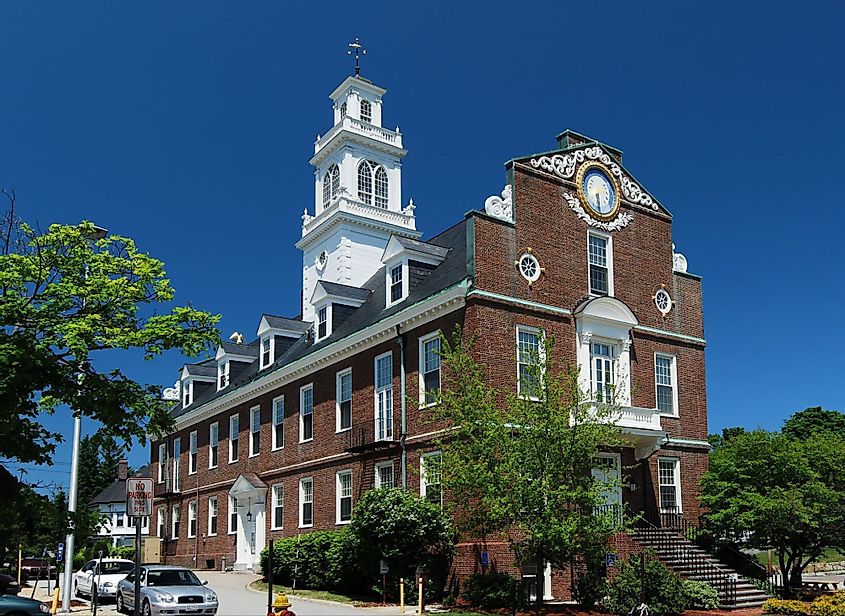 Town Hall in Weymouth, Massachusetts