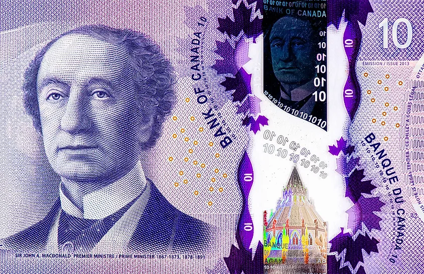 John A. MacDonald was the first prime minister of Canada and one of the leading Fathers of Confederation. 