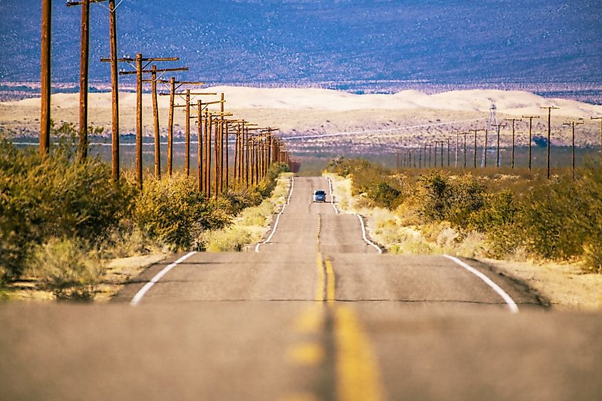 mojave desert road