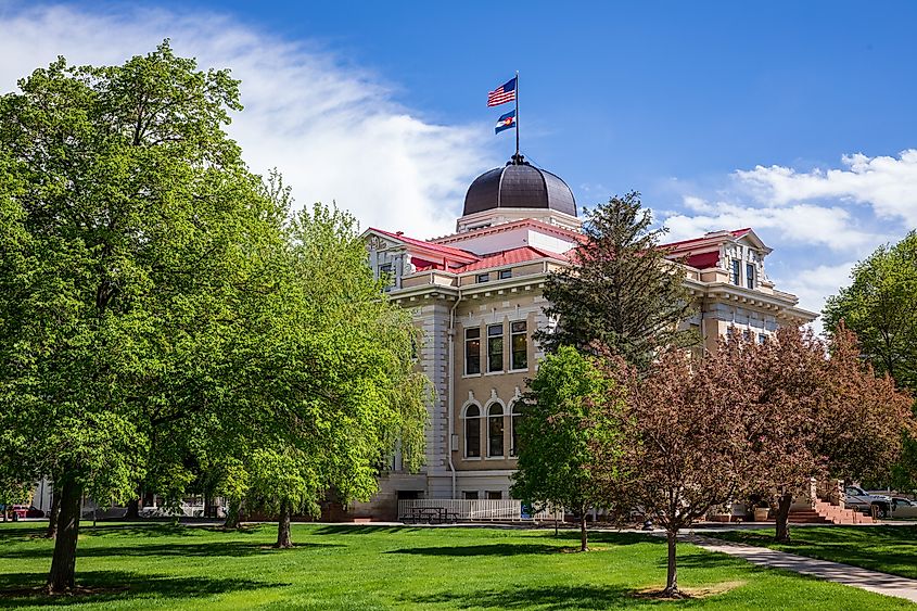 Sterling city hall in Colorado. 
