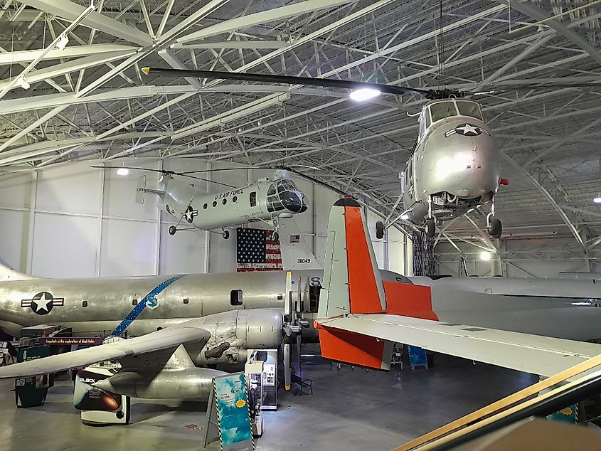 View of the Strategic Air Command and Aerospace Museum in Ashland, Nebraska.