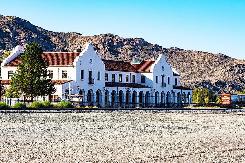 The charming town of Caliente, Nevada.