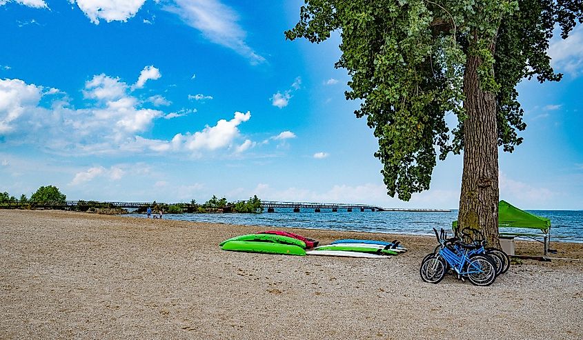 Perry Beach Port Clinton Ohio Summer Fun