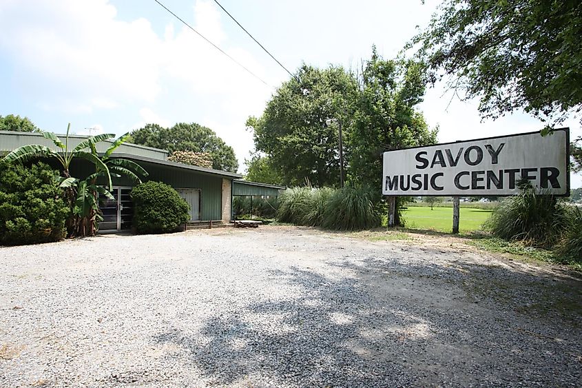 A scene from Eunice, Louisiana.