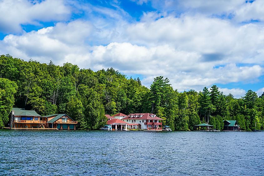 Serene settings in Lake Placid, New York. Image credit Leonard Zhukovsky via Shutterstock.com