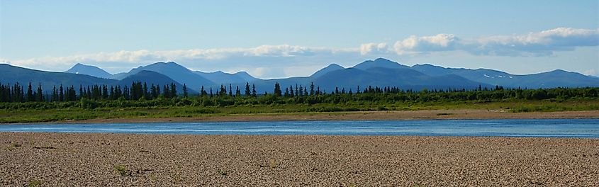 The Kobuk River in Kobuk Valley National Park, Alaska.