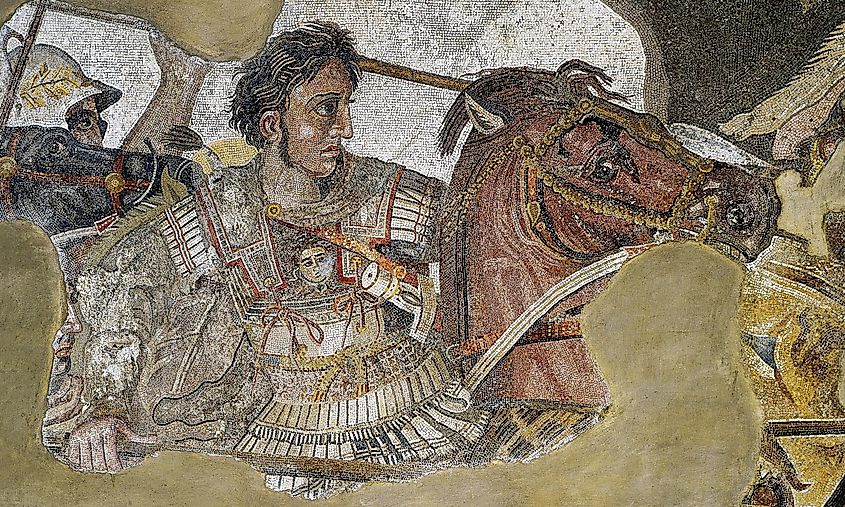 Mosaic of Alexander the Great