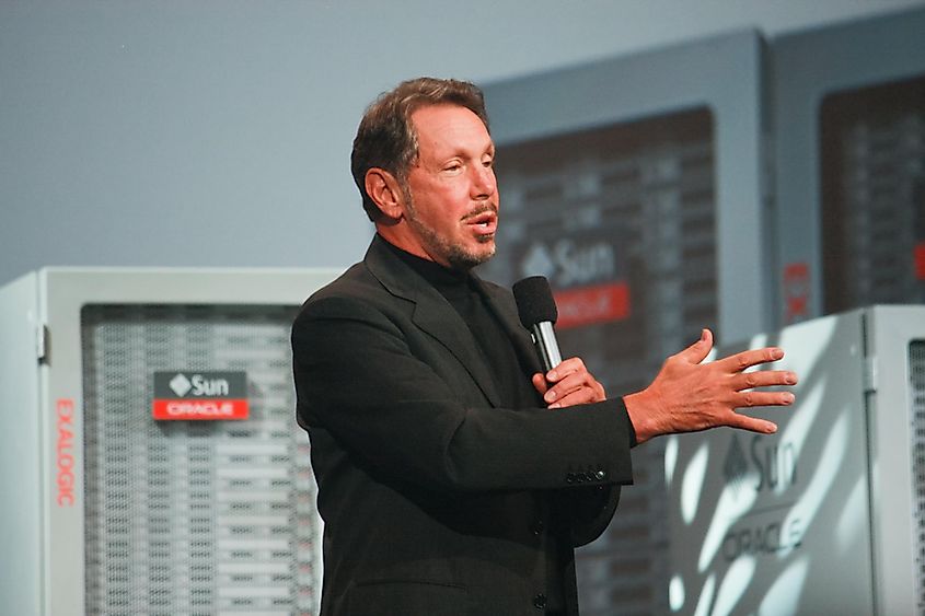 Larry Ellison, US Billionaire and CTO of Oracle