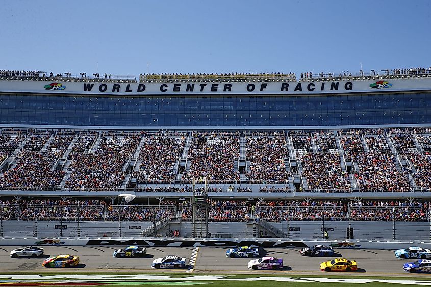 Daytona International Speedway at Daytona Beach, Florida