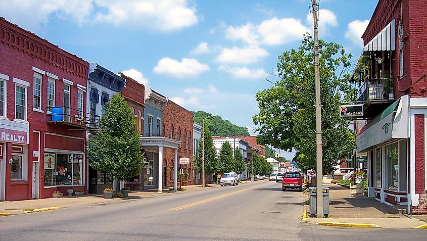 Downtown Middleport, Ohio