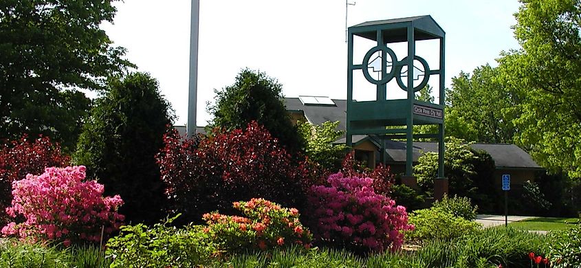 The city hall in Circle Pines, Minnesota.
