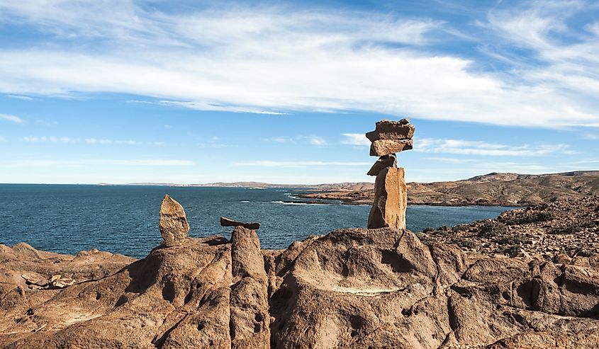 Punta Camarones, Chubut, Patagonia, Argentina