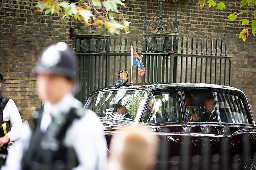 King Charles III Arrives for His Accession Council Meeting 