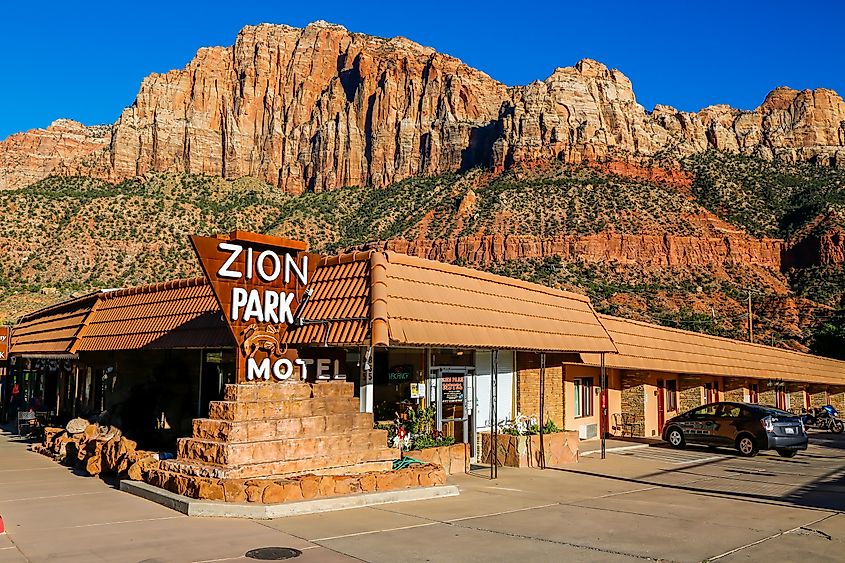 Zion Park Motel in Springdale, Utah