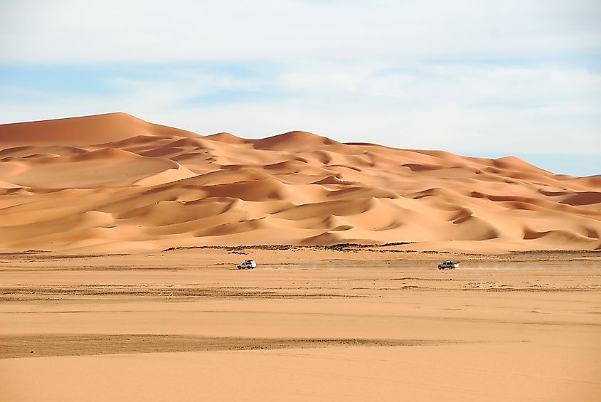 Libya desert