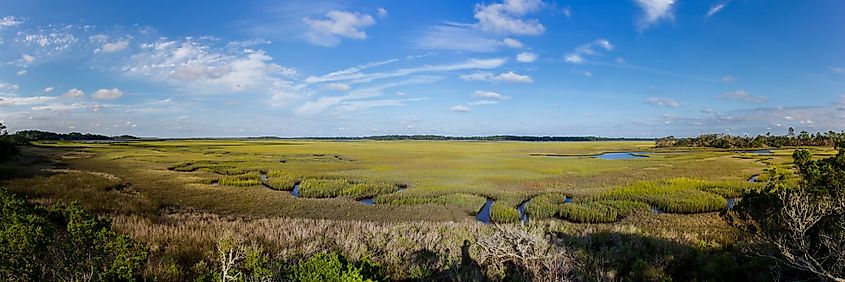 Fort Mose National Historic Park, site of the Battle of Bloody Mose in 1740.