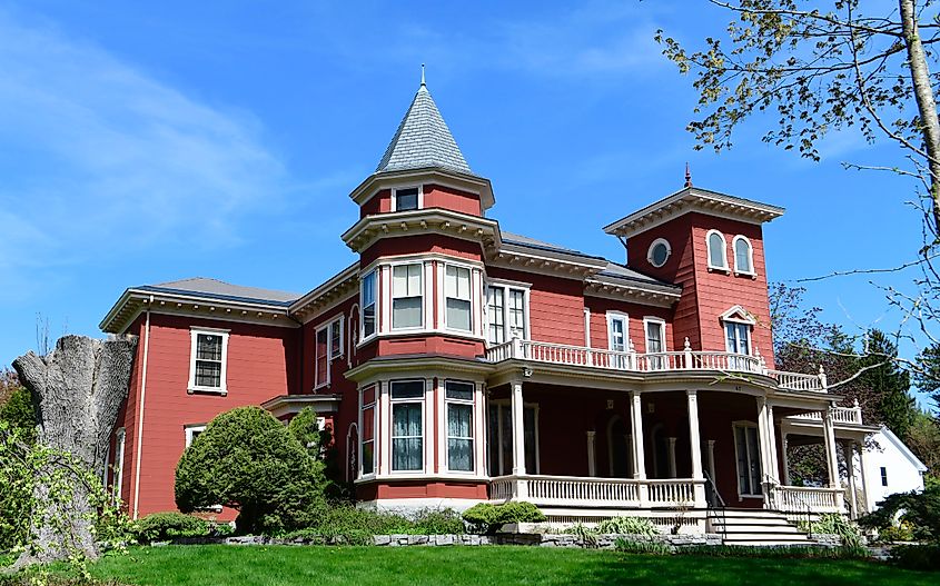 Stephen King House in Bangor, Maine.
