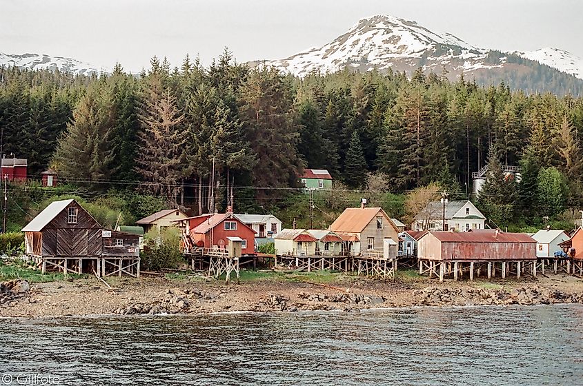 View of Tenakee Springs.