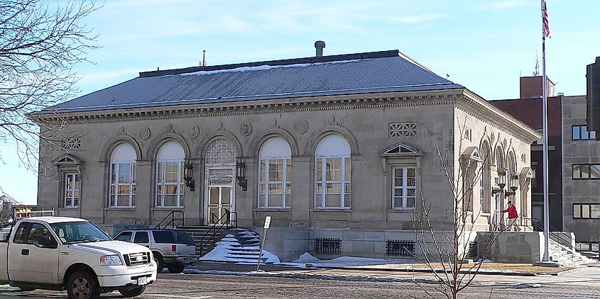 Post office in Holdrege, Nebraska.