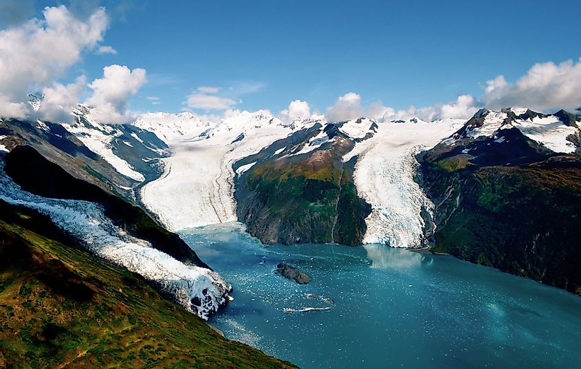 Glaciers in Prince William Sound