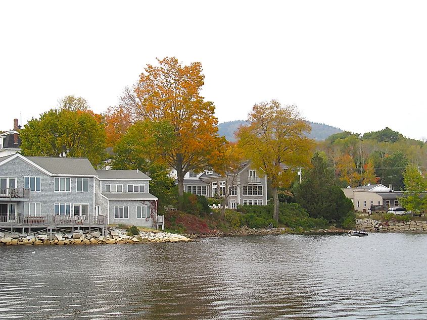 Blue Hill, Maine, in fall