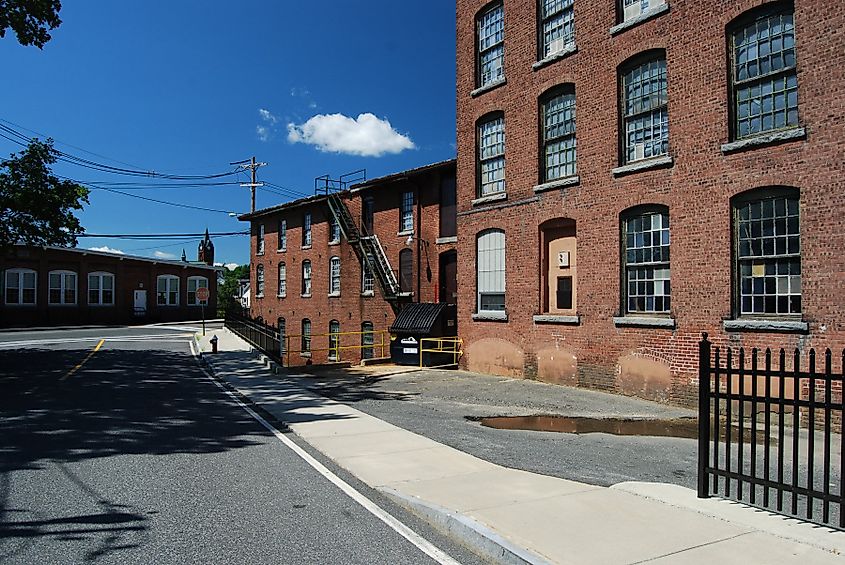 Ware Mills Historic District, Ware, Massachusetts