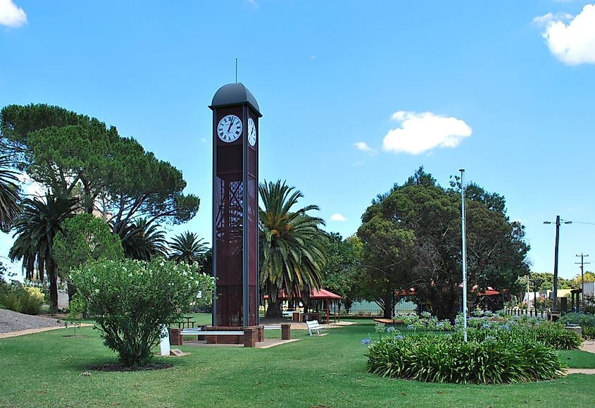 A beautiful park in Dookie, Victoria, Australia