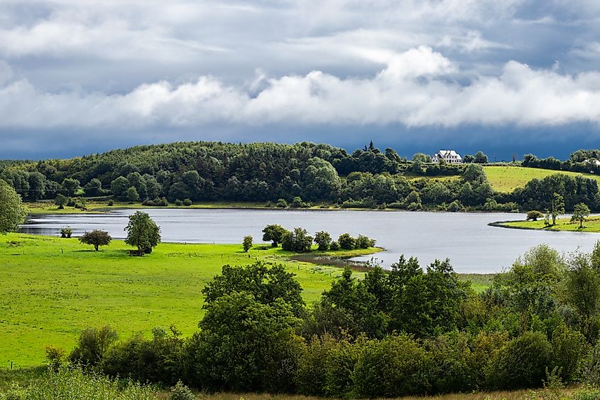 Stormy clouds in the afternoon, Cavan, County Cavan, Ireland