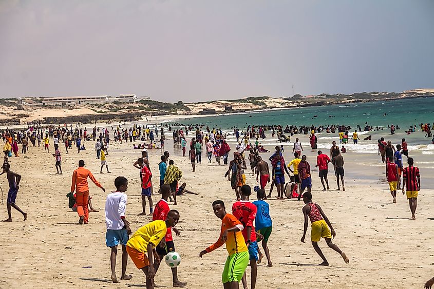 Somalia coast