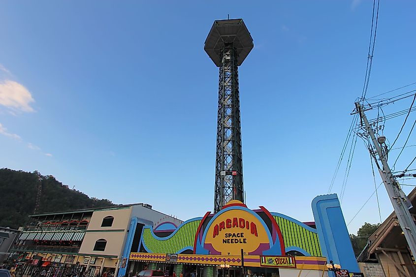 Space Needle in Gatlinburg, Tennessee