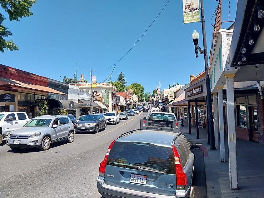 Downtown Sonora, California.